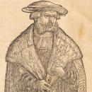 Portrait de Leonhart Fuchs, dans De historia stirpium..., Bâle, 1542. Bibliothèque Ulm-LSH, S N b 2 F°