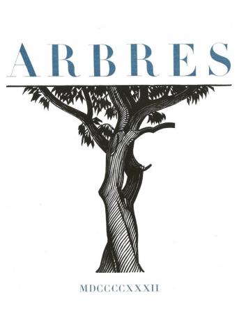 Albert Pauphilet et Philippe Burnot, Arbres, 1932. Bibliothèque Ulm-LSH, B A d 1079 4°