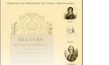 Affiche Les leçons littéraires de l'an III