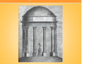 Affiche Le livre du mois La traduction du traité d'architecture de Vitruve par Claude Perrault 