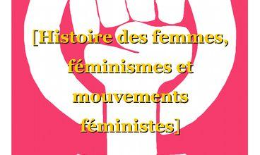 Affiche Histoire des femmes, féminismes et mouvements féministes