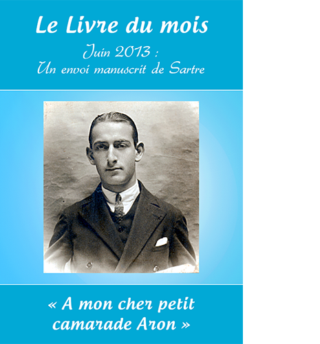 Affiche Le Livre du mois : Aron 