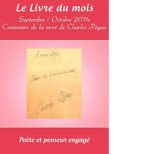 Affiche Le Livre du mois : Charles Péguy, poète et penseur engagé 