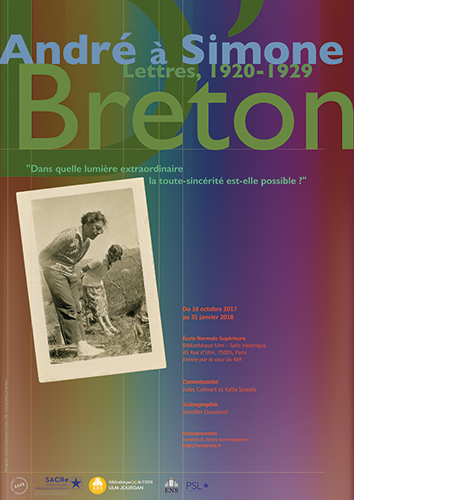 Affiche D'André à Simone Breton