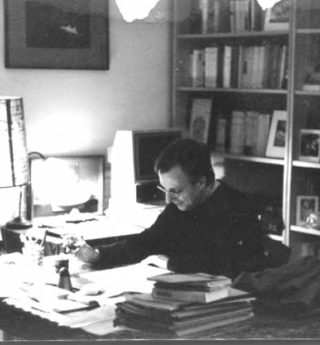 Alain Desrosières, photographie, vers 1975. © Famille Desrosières