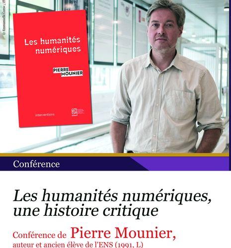 Affiche conférence Pierre Mounier