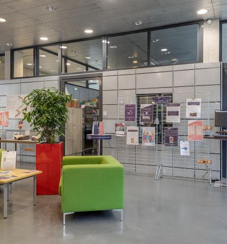 Accueil de la bibliothèque Ulm-LSH