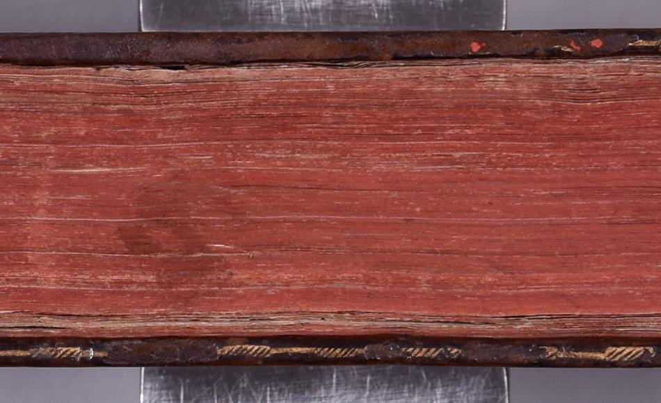 Gouttière après restauration