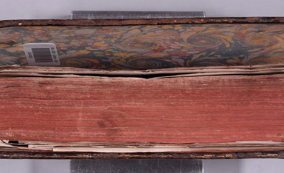 Gouttière avant restauration