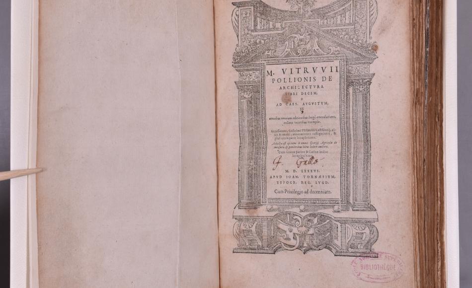 Page de titre après restauration