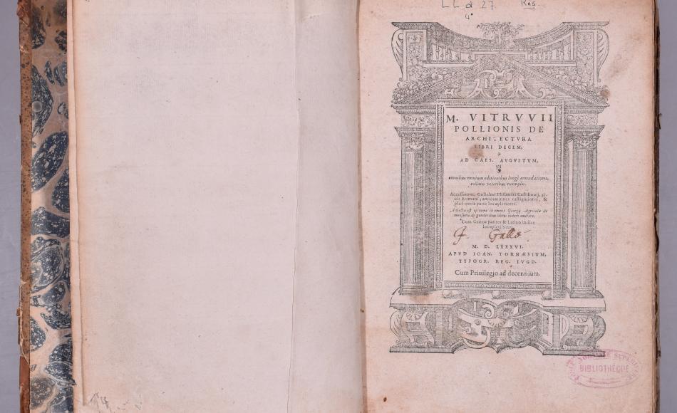 Page de titre avant restauration